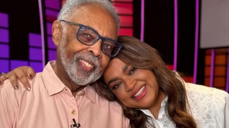 Gilberto Gil comemora alta de Preta Gil após nova internação
